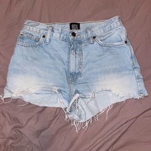 Urban outfitters high rise girlfriend shorts